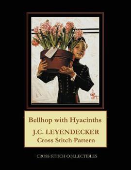 Paperback Bellhop with Hyacinths: J.C. Leyendecker Cross Stitch Pattern Book