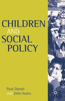 Paperback Children and Social Policy Book