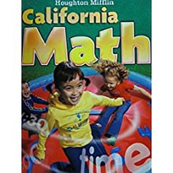 Paperback Houghton Mifflin Mathmatics: Student Edition Level 1 2009 Book