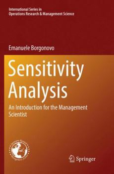 Paperback Sensitivity Analysis: An Introduction for the Management Scientist Book