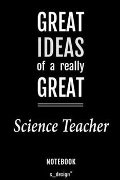 Paperback Notebook for Science Teachers / Science Teacher: awesome handy Note Book [120 blank lined ruled pages] Book