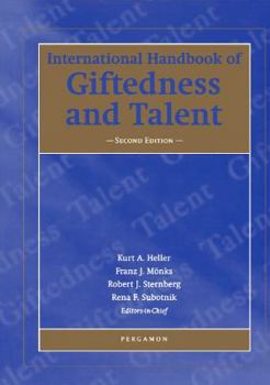Hardcover International Handbook of Giftedness and Talent Book