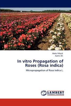 Paperback In vitro Propagation of Roses (Rosa indica) Book
