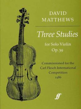 Paperback Three Studies, Op. 39 Book