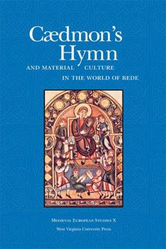 Paperback Caedmon's Hymn and Material Culture in the World of Bede Book