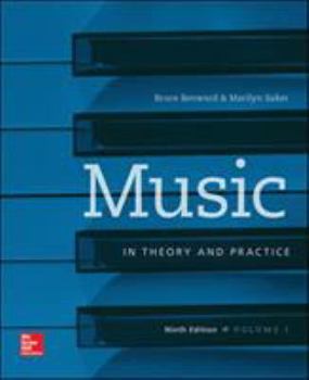 Paperback Music in Theory and Practice, Volume 1 Book