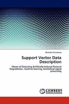 Paperback Support Vector Data Description Book