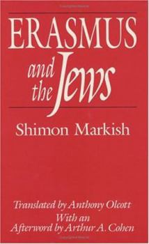 Hardcover Erasmus and the Jews Book