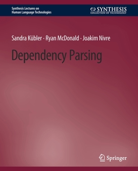 Paperback Dependency Parsing Book