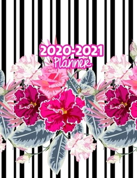 2020-2021 Planner: Two Year Calendar Organizer and Goal Journal | January 2020 - December 2021 Daily, Weekly and Monthly Planner Book with Back Sticker Expression Wall for 2 Years | Design Code 519935
