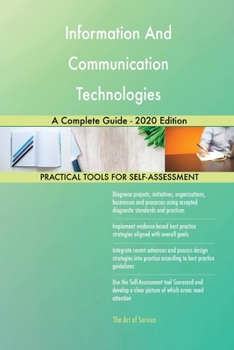 Paperback Information And Communication Technologies A Complete Guide - 2020 Edition Book