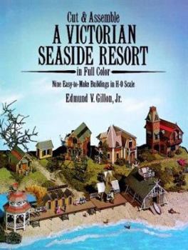 Paperback Cut and Assemble Victorian Seaside Resort Book