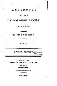 Paperback Anecdotes of the Delborough Family, a Novel - Vol. V Book