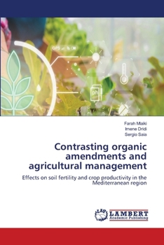 Contrasting organic amendments and agricultural management
