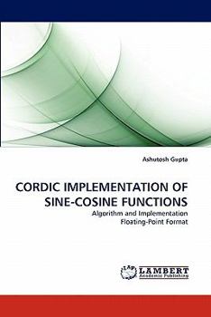 Paperback Cordic Implementation of Sine-Cosine Functions Book