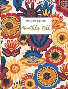 Monthly Bill Planner and Organizer: Monthly & Weekly Budget Planner Expense Tracker Bill Organizer Notebook (Budget Planning)