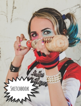 Sketchbook: Big Sized Blank Notebook with Baseball Cover for Artists and Creative people Who Like Drawing, Doodling and Sketching.