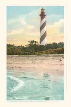 Paperback Vintage Journal Anastasia Lighthouse, St. Augustine, Florida Book