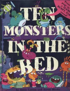 Hardcover 10 Monsters in the Bed Book