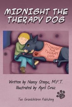 Paperback Midnight the Therapy Dog Book