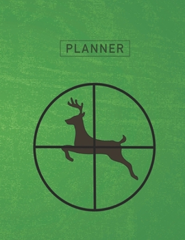 Paperback Planner: Deer 2 Year Weekly Planning Organizer - 2020 - 2021 - January 20 - December 21 - Writing Notebook - Productive Dateboo Book