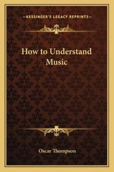 Paperback How to Understand Music Book