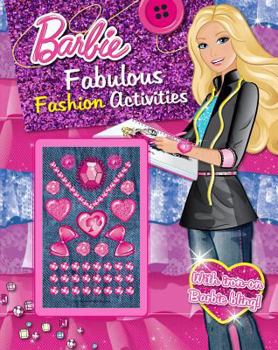 Paperback Barbie Fabulous Fashion Activities Book