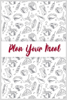 Paperback plan your meal notebook: weekly meal planner 110 week Book