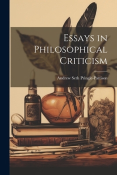 Paperback Essays in Philosophical Criticism Book