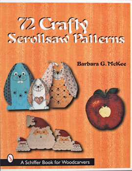 Paperback 72 Crafty Scrollsaw Patterns Book