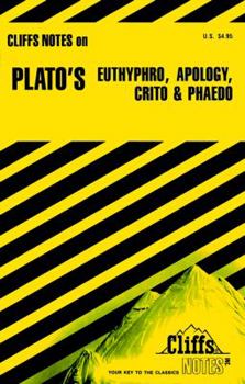 Paperback Cliffsnotes on Plato's Dialogues: Euthyphro, Apology, Crito & Phaedo Book