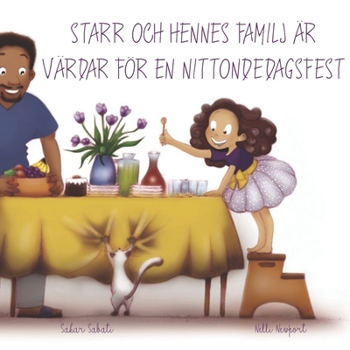 Paperback Starr och hennes familj är värdar för en Nittondedagsfest [Swedish] Book