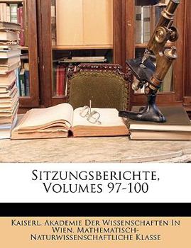 Paperback Sitzungsberichte, Volumes 97-100 [German] Book