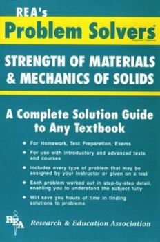 Paperback Strength of Materials Problem Solver Book