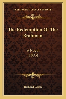 Paperback The Redemption Of The Brahman: A Novel (1893) Book