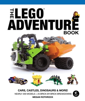 Hardcover The Lego Adventure Book, Vol. 1: Cars, Castles, Dinosaurs and More! Book
