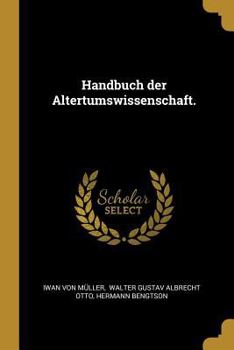 Paperback Handbuch der Altertumswissenschaft. [German] Book