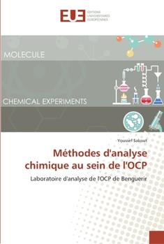 Paperback Méthodes d'analyse chimique au sein de l'OCP [French] Book