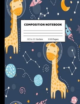 Paperback Composition Notebook: Pretty Wide Ruled Paper Notebook Journal - Wide Blank Lined Workbook for Teens Kids Students Girls for Home School Col Book