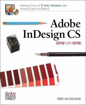 Paperback Adobe Cs Indesign One-on-one Book