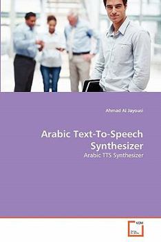 Paperback Arabic Text-To-Speech Synthesizer Book