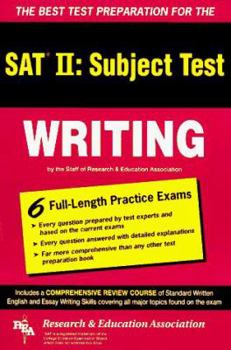 Paperback The Best Test Preparation for the SAT II, Subject Test, Writing Book