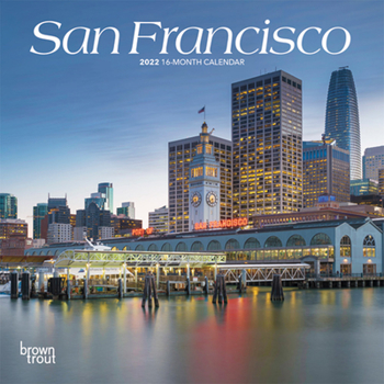 San Francisco 2022 7 x 7 Inch Monthly Mini Wall Calendar, USA United States of America California Pacific West City