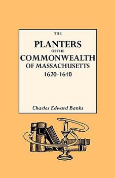 Paperback Planters of the Commonwealth in Massachusetts, 1620-1640 Book