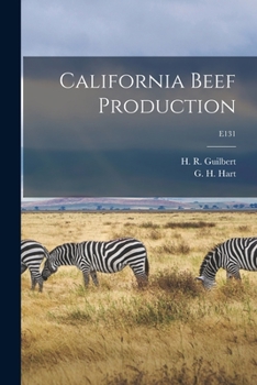 Paperback California Beef Production; E131 Book