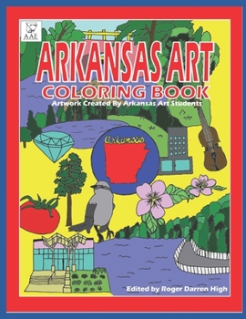 Paperback Arkansas Art: Coloring Book