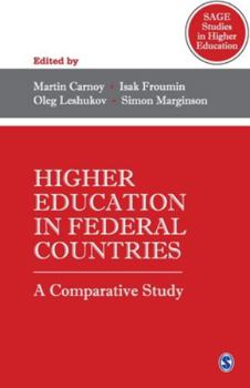 Paperback Higher Education in Federal Countries: A Comparative Study Book