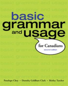Paperback Basic Grammar and Usage for Canadians Book