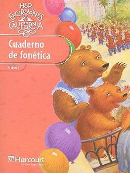 Paperback Harcourt School Publishers Excursiones: Phonics Practice Book Student Edition Grade 1 [Spanish] Book
