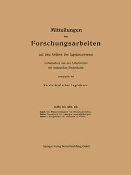 Paperback Mitteilungen Über Forschungsarbeiten Auf Dem Gebiete Des Ingenieurwesens: Insbesondere Aus Den Laboratorien Der Technischen Hochschulen [German] Book